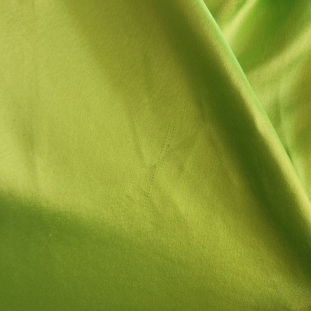 Retrofete Maria Dress in Lime Punch Green Rhinestone Neckline Open Back Small - Picture 12 of 12